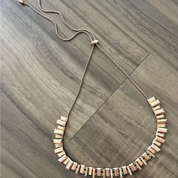Kendra Scott Rose Gold Necklace - Picture 1 of 6